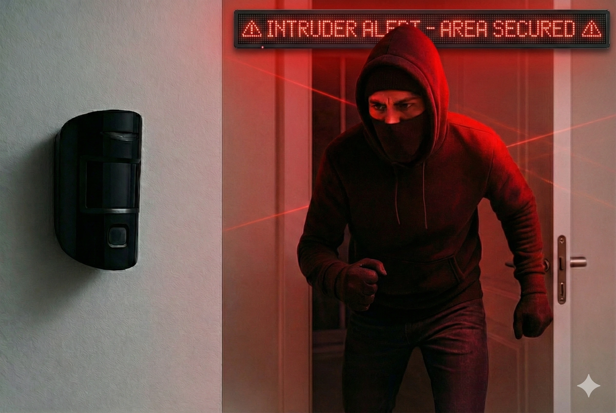 Détecteurs Ajax sans fil pour alarme maison