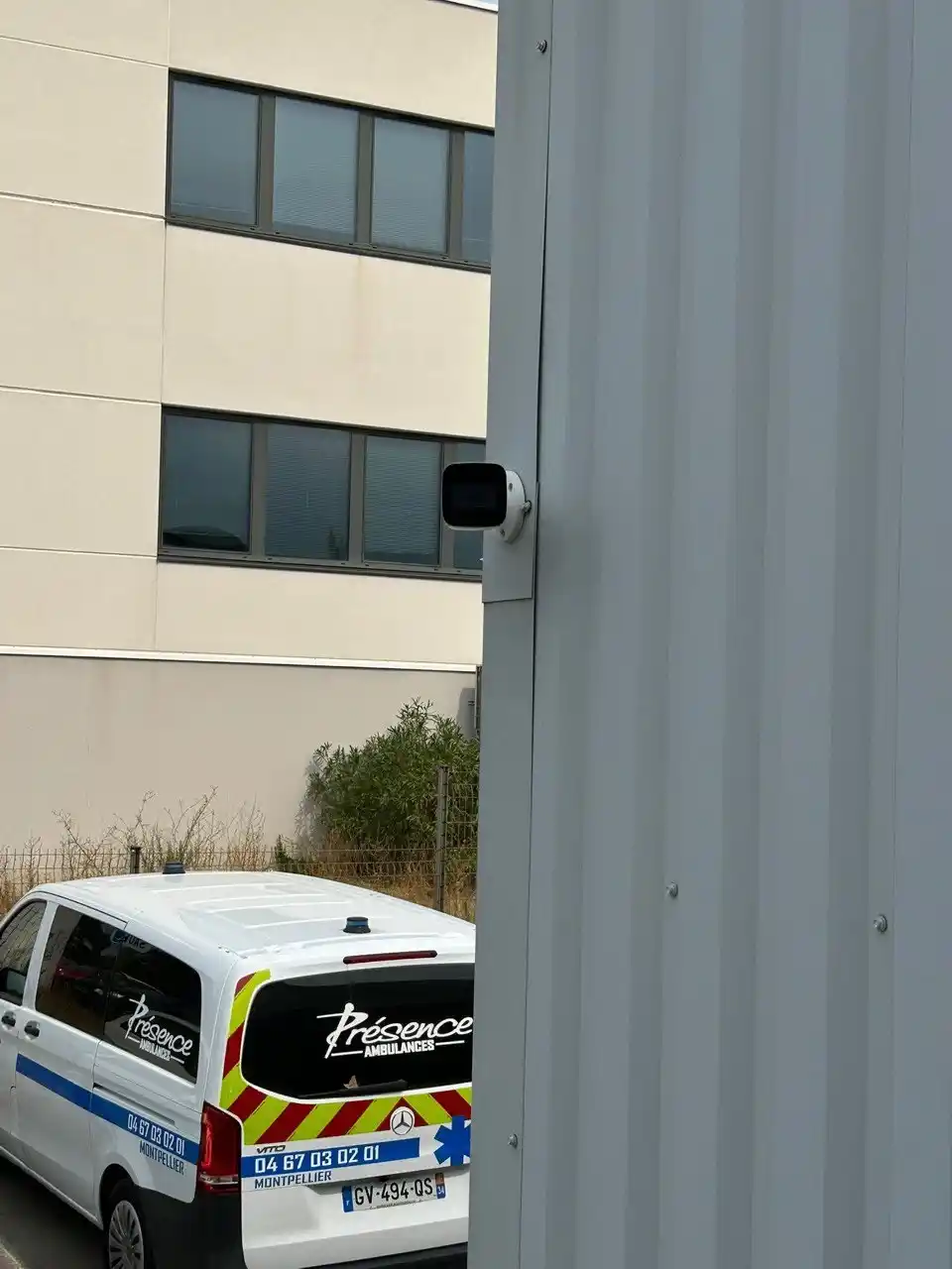 Vidéoprotection Grabels - Caméra surveillance escalier contrôle accès Dahua