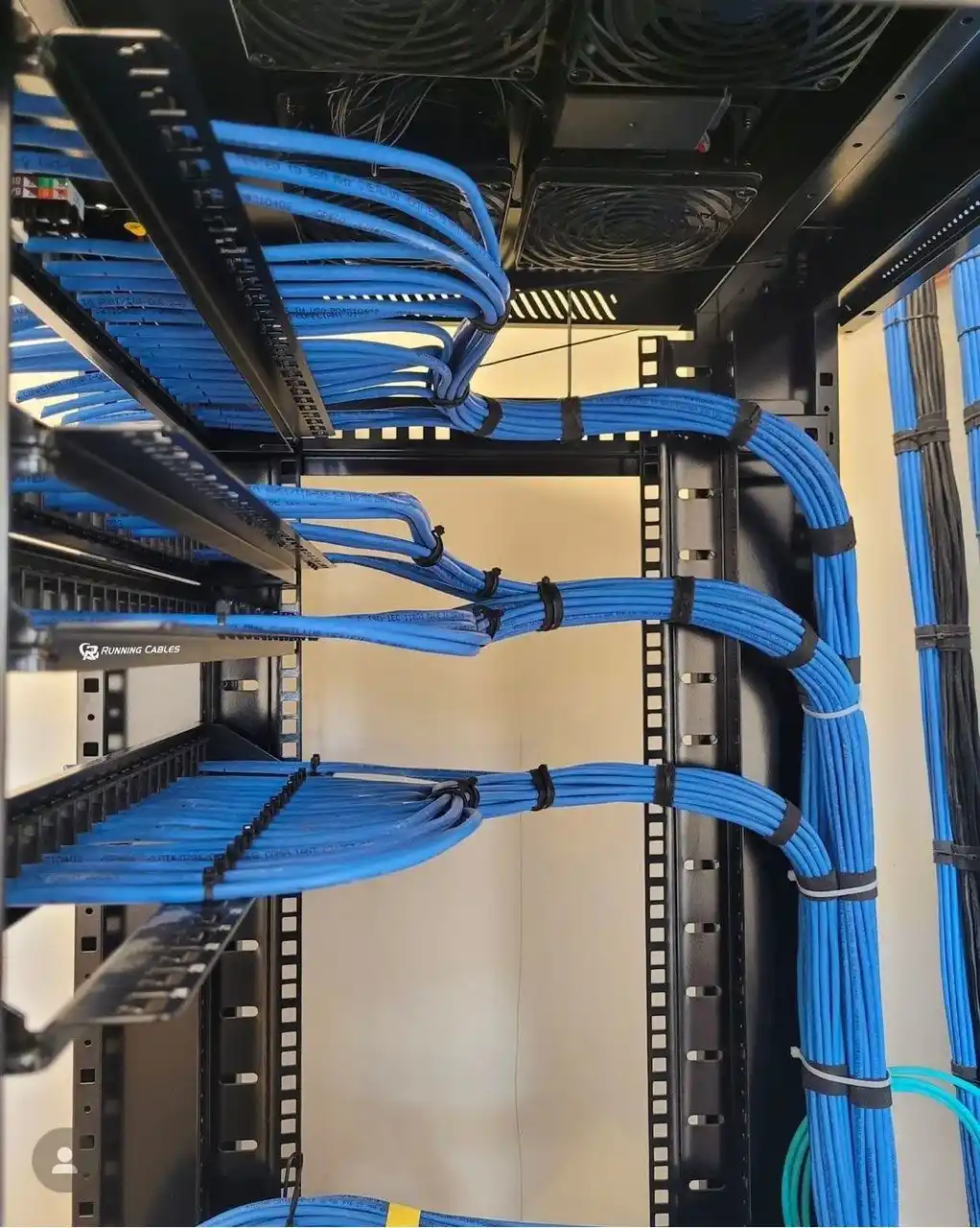Baie de brassage – Câblage RJ45 structuré Cat.6